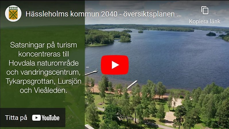 Klicka på bilden för att se filmen Hässleholms kommun 2040 - översiktsplanen