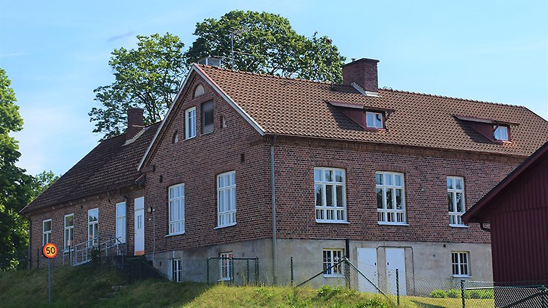 Röinge skola är kulturhistoriskt värdefull. Foto: Ingela Karlsson-Blomén
