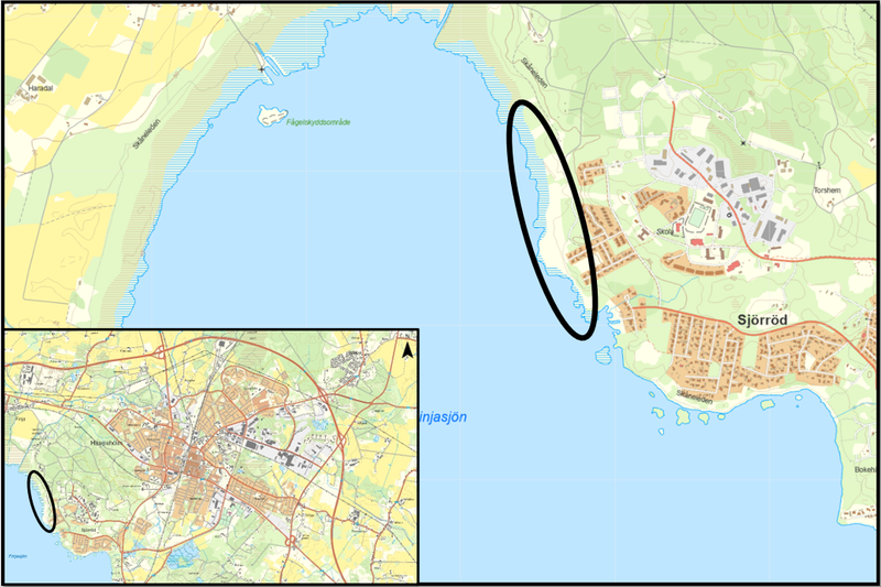Planområdets lokalisering
