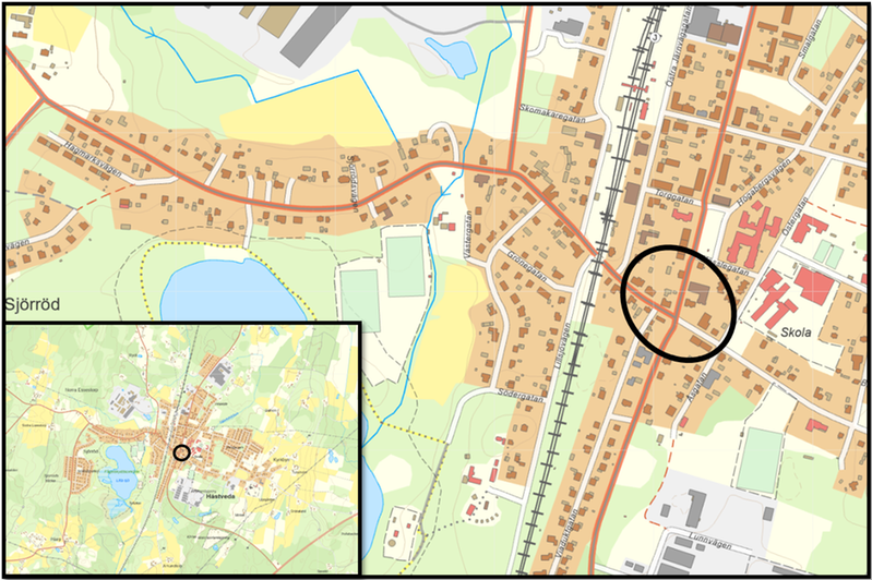 Planområdets lokalisering